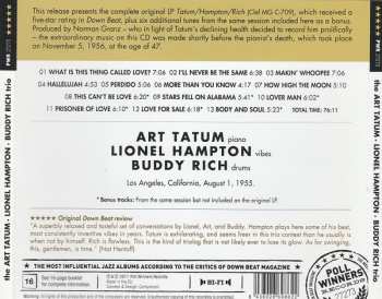 CD Lionel Hampton: The Art Tatum-Lionel Hampton-Buddy Rich Trio 289400
