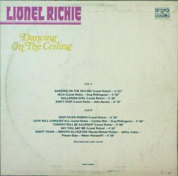LP Lionel Richie: Dancing On The Ceiling 392673