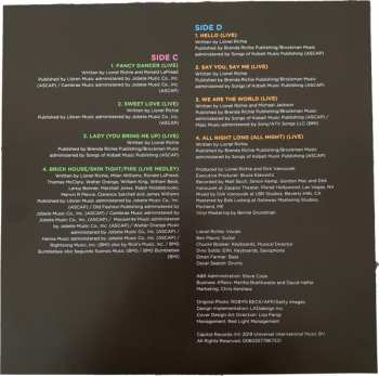 2LP Lionel Richie: Hello From Las Vegas CLR | DLX | LTD