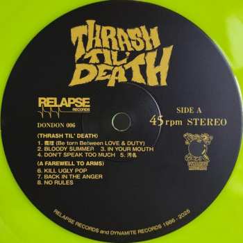 LP Lipcream: Thrash Til Death CLR | LTD