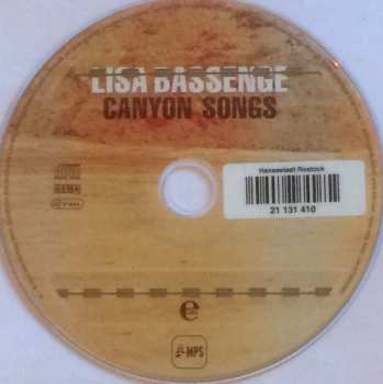 CD Lisa Bassenge: Canyon Songs 113116