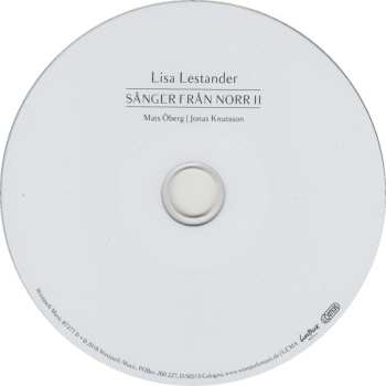 CD Lisa Lestander: Sånger Från Norr II 521397