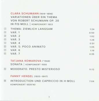 SACD Lisa Maria Schachtschneider: Feminae – The Female In Music 474526