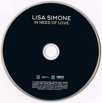 CD Lisa Simone: In Need Of Love 118786