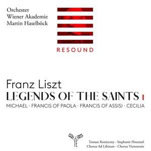 CD Franz Liszt: Legends Of The Saints I: Michael · Francis Of Paola · Francis Of Assisi · Cecilia 500600
