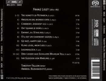 SACD Franz Liszt: 15 Songs 414623