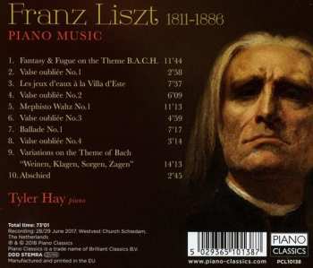 CD Franz Liszt: Piano Music 403031