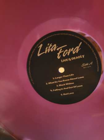 LP Lita Ford: Live & Deadly CLR 321099