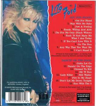 CD Lita Ford: Out For Blood / Dancin'On The Edge 367887