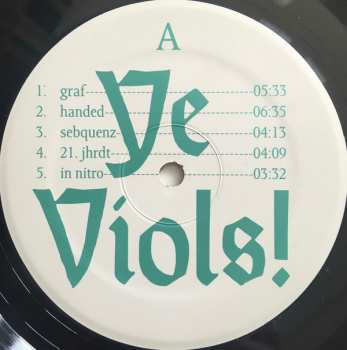 LP Lithops: Ye Viols! LTD 86324