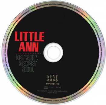 CD Little Ann: Detroit's Secret Soul 195978