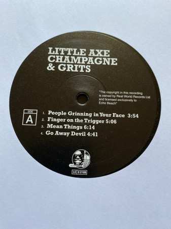 LP Little Axe: Champagne & Grits LTD | NUM