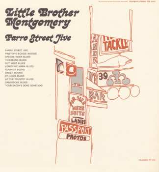 Album Little Brother Montgomery: Farro Street Jive