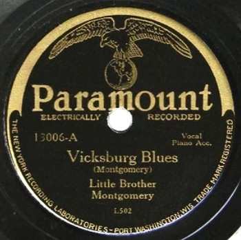 Album Little Brother Montgomery: Vicksburg Blues / No Special Rider Blues