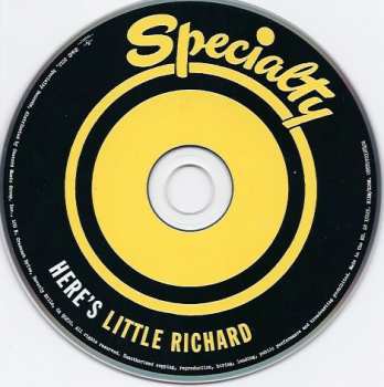 CD Little Richard: Here's Little Richard 15930