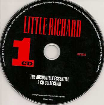 3CD Little Richard: The Absolutely Essential 3 CD Collection 95377