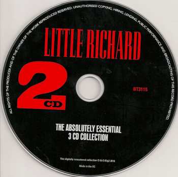 3CD Little Richard: The Absolutely Essential 3 CD Collection 95377