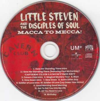 CD/DVD Little Steven And The Disciples Of Soul: Macca To Mecca! Live At The Cavern Club, Liverpool 106819