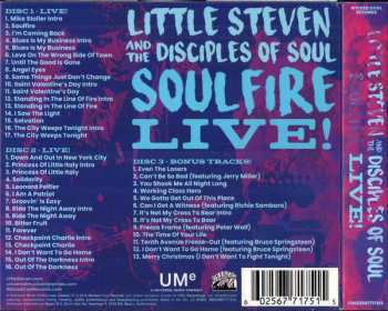 3CD Little Steven And The Disciples Of Soul: Soulfire Live!