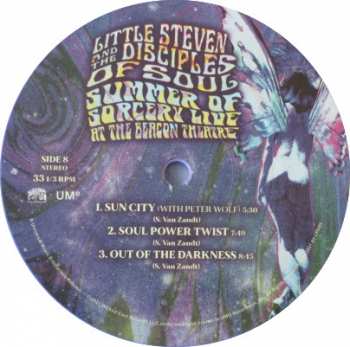 5LP Little Steven And The Disciples Of Soul: Summer Of Sorcery Live! At The Beacon Theatre LTD | CLR 403862