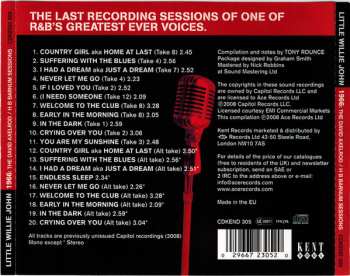 CD Little Willie John: Nineteen Sixty Six (The David Axelrod & HB Barnum Sessions) 282744