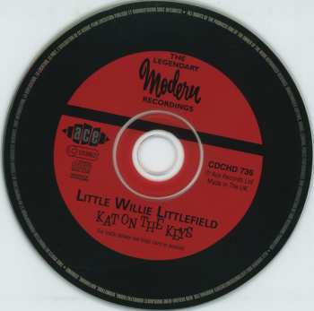 CD Little Willie Littlefield: Kat On The Keys  194754
