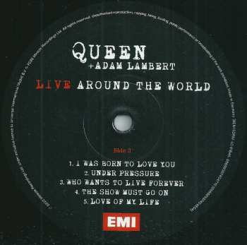 2LP Queen: Live Around The World 20708