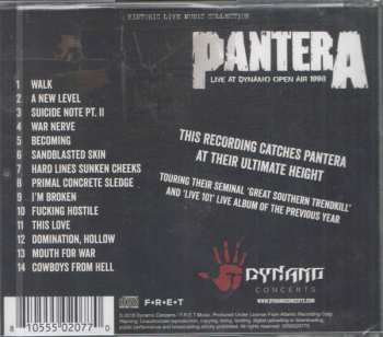 CD Pantera: Live At Dynamo Open Air 1998