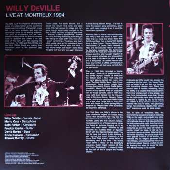 2LP Willy DeVille: Live At Montreux 1994 LTD 20827
