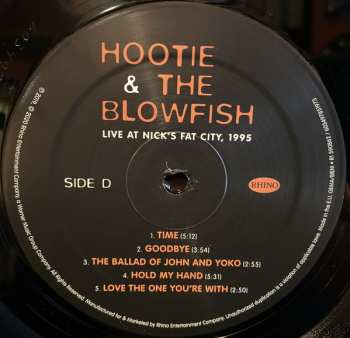 2LP Hootie & The Blowfish: Live At Nick's Fat City, 1995 LTD 20841