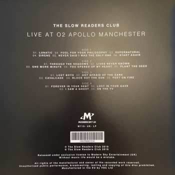 2LP/DVD The Slow Readers Club: Live At O2 Apollo Manchester  LTD | CLR