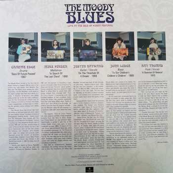2LP The Moody Blues: Live At The Isle Of Wight Festival LTD | NUM | CLR 20993