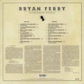 LP Bryan Ferry: Live At The Royal Albert Hall 1974 21051