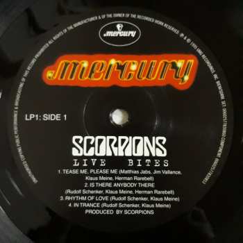 2LP Scorpions: Live Bites 21123
