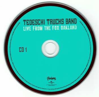 2CD/DVD Tedeschi Trucks Band: Live From The Fox Oakland  DLX | DIGI 21167
