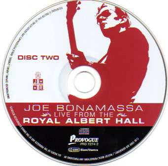 2CD Joe Bonamassa: Live From The Royal Albert Hall 21216