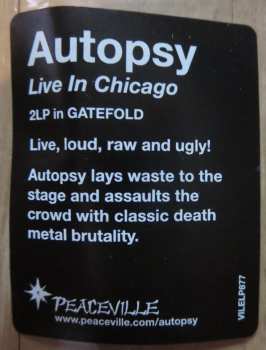 2LP Autopsy: Live in Chicago  21279
