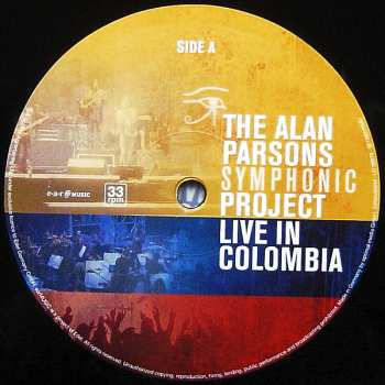 3LP The Alan Parsons Symphonic Project: Live In Colombia 21287