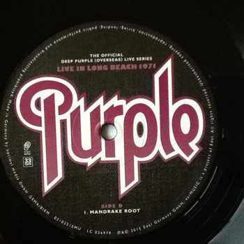 2LP Deep Purple: Live In Long Beach 1971 21762