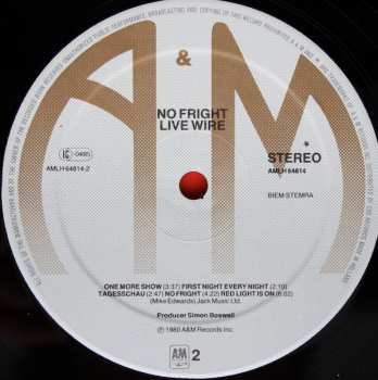 LP Live Wire: No Fright 317453