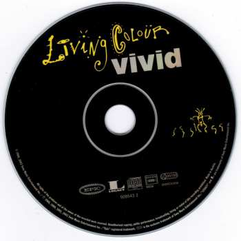 CD Living Colour: Vivid 39094