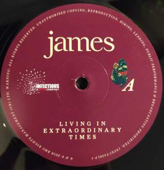 2LP James: Living In Extraordinary Times 