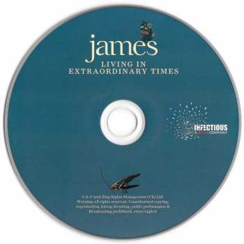 CD James: Living In Extraordinary Times 21641