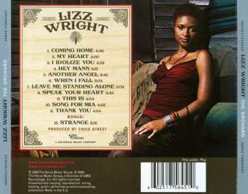 CD Lizz Wright: The Orchard 97216