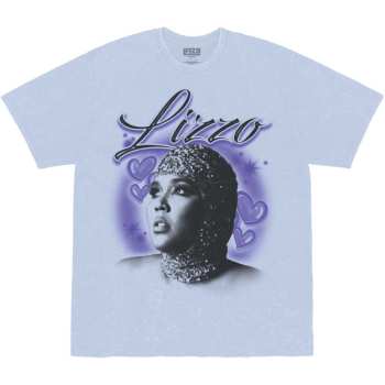 Merch Lizzo: Lizzo Unisex T-shirt: Special Hearts Airbrush (x-large) XL