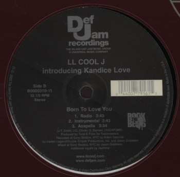 LP LL Cool J: Amazin' / Born To Love You 393656