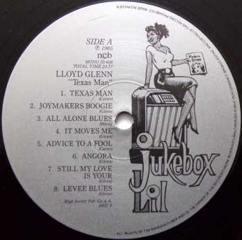 LP Lloyd Glenn And His Joymakers: Texas Man