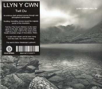 CD Llyn Y Cwn: Twll Du DIGI 238585