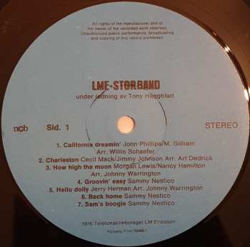 LP LME-storband: LM-orkestern & Storbandet 528556