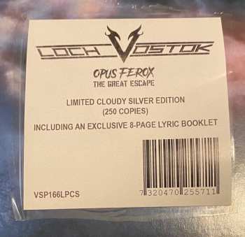 LP Loch Vostok: Opus Ferox - The Great Escape LTD | CLR